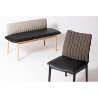 東谷 ROOM ESSENCE 背付ベンチ 幅1180mm ナチュラル JPC-152NA 1台（直送品）