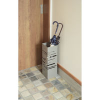 東谷 ROOM ESSENCE 傘立て 幅155×奥行155×高さ490mm グレー LFS-180GY 1台（直送品）