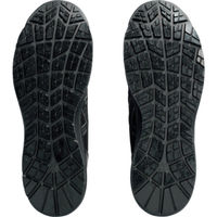 ウィンジョブ セーフティシューズ ブラック/ブラック CP217 23.5cm 1足 アシックス