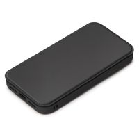 PGA iPhone13 Pro用 ガラスフリップケース ブラック PG-21NGF01BK 1個