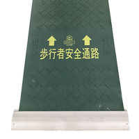 アラオ マットホルダー 1050L 歩行者用マットなどの設置に AR-1536-1 1本（直送品）