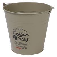 キャプテンスタッグ CS スチールバケツ10L UM-1621 1個（直送品）