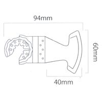 アイガーツール マルチブレードダイヤ タイル/レンガ/モルタル EGMB-8 1個（直送品）