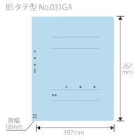 プラス 紙製ファイル フラットファイル 年組氏名 B5 タテ ロイヤルブルー 79521 1冊