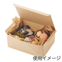 シモジマ ネオクラフト ケーキBOX L 004248017 1袋(20枚)