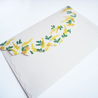 包む レターセット ミモザ TL0A9 1パック