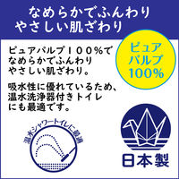 トイレットペーパー 18ロール バルプ 花の香り シングル 100m エルモアピコ 2倍巻 1パック（18巻入）カミ商事