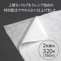 日本製紙クレシア クリネックスティシュープレミアム 160組3 40853 1個(3パック)（直送品）