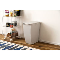 東谷 ROOM ESSENCE スリムコンテナ 20 20L 幅203×奥行384×高さ430mm グレー LFS-846GY 1個（直送品）