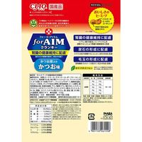 いなば CIAO チャオ for AIMクランキー かつお節入り かつお味 総合栄養食 国産 170g 3袋 キャットフード