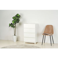 JEJアステージ　壁付デコニーシーヴォワイド4段　ホワイト　　1台