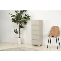 JEJアステージ　壁付デコニーシーヴォ5段　グレージュ　　1台