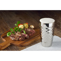 ヨシカワ 2重ダイヤタンブラー(内面金メッキ仕上) 667429 1個（直送品）