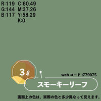 カンペハピオ マットペイント スモーキーリーフ 3L 9025021 1缶（直送品）