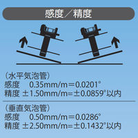 エビス 塩ビ管用水平器 ED-40DR 1個
