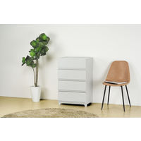 JEJアステージ　壁付デコニーシーヴォワイド4段　ライトグレー　　1台