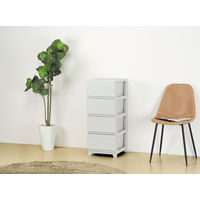 JEJアステージ　デコニーシーヴォ4段　ライトグレー　　1台