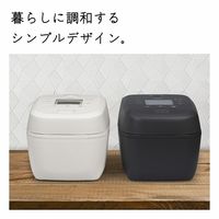 日立 炊飯器 RZ-A100HJ W フロストホワイト 5.5合 圧力IHタイプ 日本製 蒸気セーブ