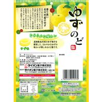 ゆずのど飴 73g 1セット（1袋×6） ライオン菓子 飴 キャンディー のど飴