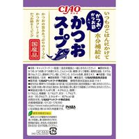 いなば CIAO チャオ かつおスープ かつお・かつお節入り 国産 30g 1セット（1袋×6）猫用