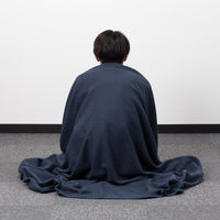 現場のチカラ 防災備蓄毛布コンパクト ネイビー 1セット（20個入り：10個入り×2） オリジナル