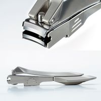 グリーンベル ステンレス製高級つめきり金属キャッチャー付 G-1305 1個