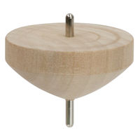 池田工業社 木地鉄芯ゴマ（ヒモ付） 1セット（1パック（6個入）×10）