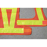 三ツ星貿易 サイズ調整型 高輝度安全ベスト MV70ーGWーA 1枚（直送品）