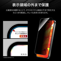 iPhone 16 Pro Max ガラスフィルム「GLASS PREMIUM FILM Lite」 覗き見防止180°（直送品）