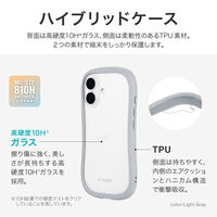 MSソリューションズ iPhone 16 耐傷・耐衝撃ハイブリッドケース ダスティピンク LN-IM24VMFPK 1個