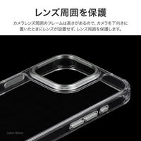 MSソリューションズ iPhone 16 Pro カメラ保護ハイブリッドケース チタン LN-IP24MCTI 1個