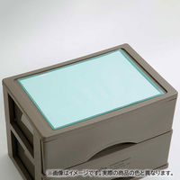 ベストコ 書類 小物 収納ケース A4 引き出し 2段 ブラック Boite MA-4131 1個