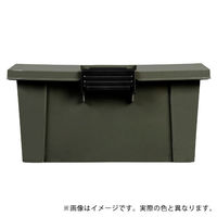 ベストコ コンテナ ボックス 収納 積み重ね L 浅型 ブラック Boite MA-4008 1個