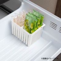 ベストコ リバティーコーポレーション 冷蔵庫 冷凍庫 ボックス 仕切付き ホワイト LD-494 1個