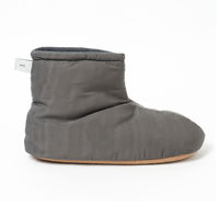 【LAKOLE/ラコレ】 キルトルームブーツ チャコール