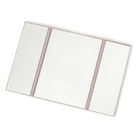 三面折り畳みミラー ピンク LAKOLE/ラコレ