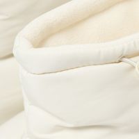 キルトルームブーツ ホワイト LAKOLE/ラコレ