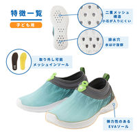 Reef Tourer(リーフツアラー) マリンスポーツ 靴 水陸両用サマーシューズ こども用 21 レッドグラデーション RA0113（直送品）