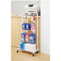 ユノックス 小型ネット什器 W445D250H1350 10-101 1台