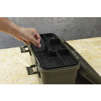 リス トランクカーゴ スタックカーゴトレーS ダークグレー GHON190 1個