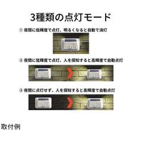 Trimate ソーラーウォールライト 人感センサー搭載 TR-SWL001 1個 67-4921-34（直送品）