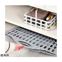 Trimate 折りたたみ式ランドリーバスケット ホワイト TR-ORB-WH 1個 67-4920-34（直送品）