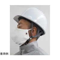 ブレイン 冷感キシリフリーズクールマスク ホワイト 10枚入 BR-658-WH 1セット(10枚) 65-2783-73（直送品）