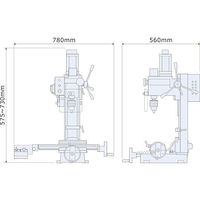 東洋アソシエイツ 精密卓上フライス盤 LittleMilling11 スターターセット 60875 1個 64-2326-09（直送品）