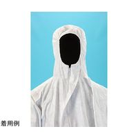 デュポン(TM)タイベック(R) アイソクリーン(R) 滅菌カバーオール(フード・ブーツ一体型)XL 1着×20袋入 IC193DS-XL（直送品）