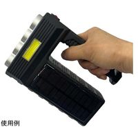 Trimate 充電式LEDワークライト 側面作業灯 ソーラーパネル搭載 TR-WL017 1個 67-4921-80（直送品）