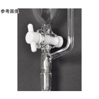 日本理化学器械 等圧ロート(PTFE コック)TS上部24 TS下管19 300mL 125-19300 1個 65-8680-59（直送品）
