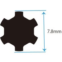 JTC TPスタープラスソケット 3/8XTP45 JTC35145TP 1個 507-6837（直送品）