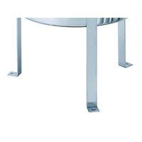 MONOVATE レベル計・バルブ付密閉容器 空気抜・平鋼脚付 36L CTHV-LV-AIV-FL-36 1個 67-9271-80（直送品）