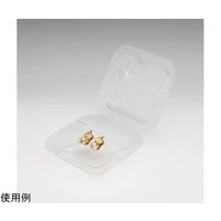 ジャパン・プラス PーBOX 緩衝材ケース 79×79mm 100個入 No.1 1ケース(1個) 68-0322-37（直送品）